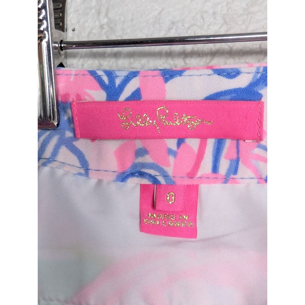 Lilly Pulitzer Ariana Shorts Sz 0 Multi Havana Cocktail Resort Vacation Beachy - Picture 4 of 7